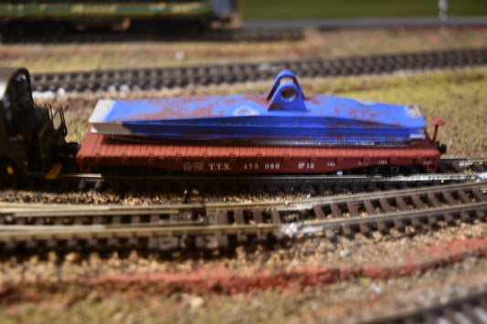 Drag line foot load in N scale