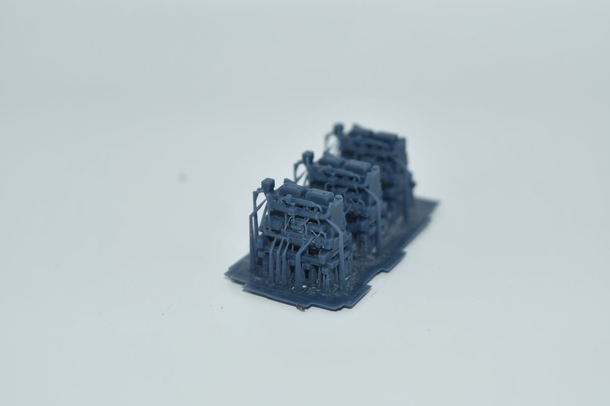 Diesel engine load in N scale