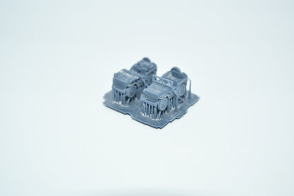 1942 military jeeps in N scale