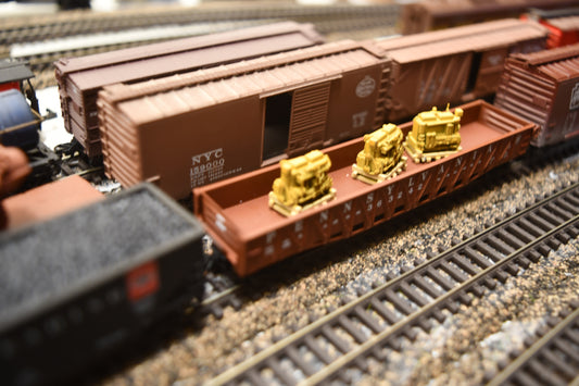 diesel engine load in HO scale