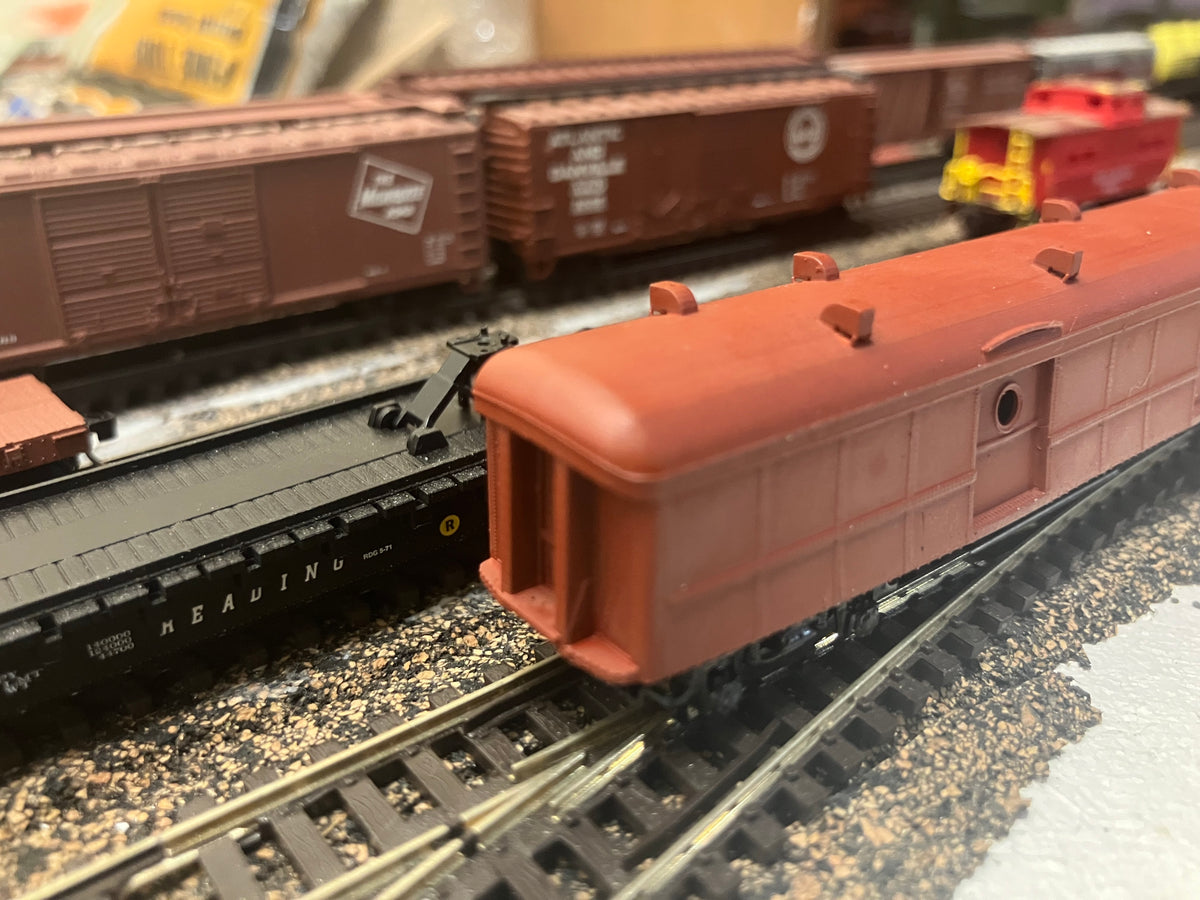 PRR b60b baggage car preorder in N scale