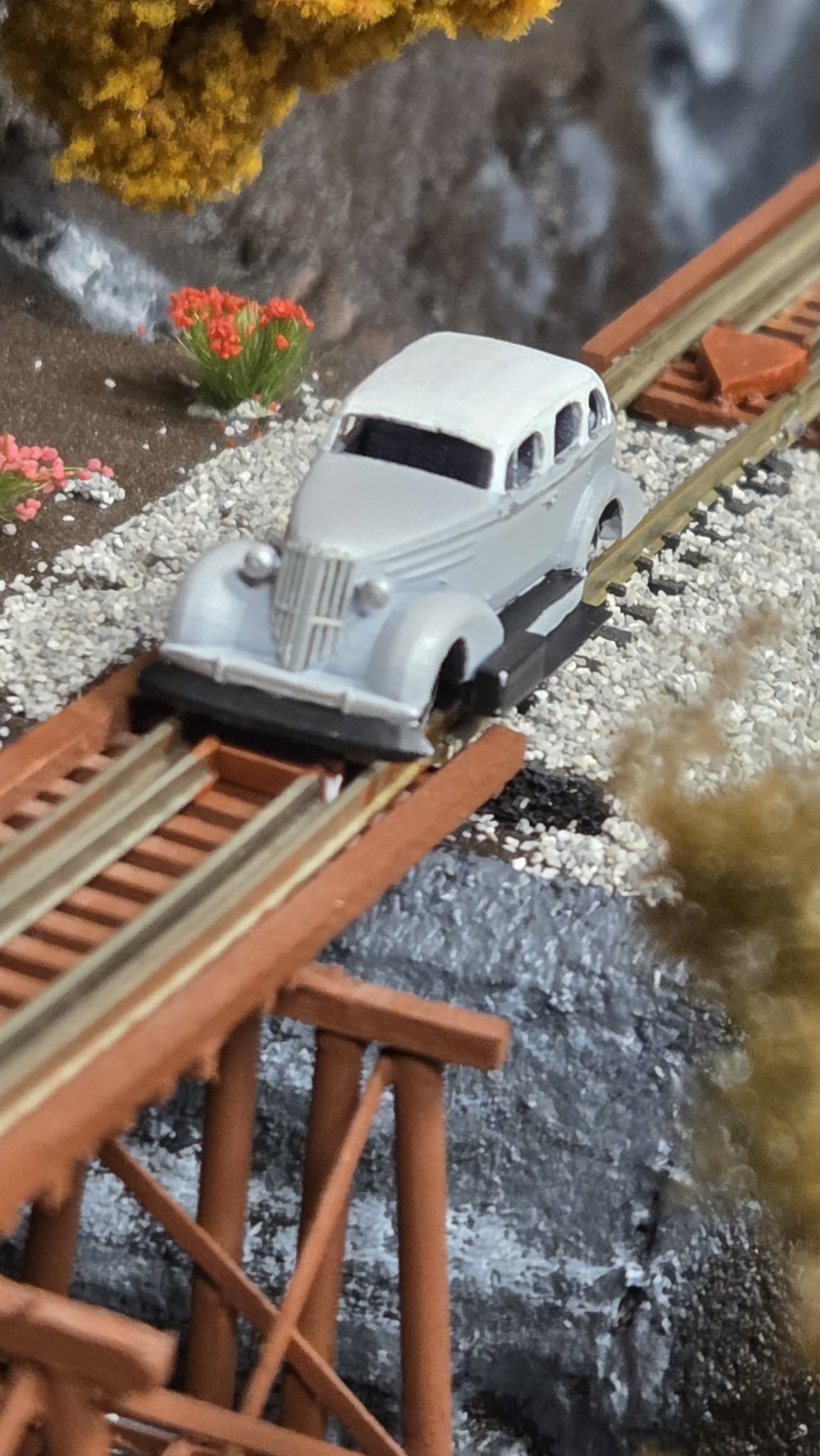 N scale 1939 track inspection car kit
