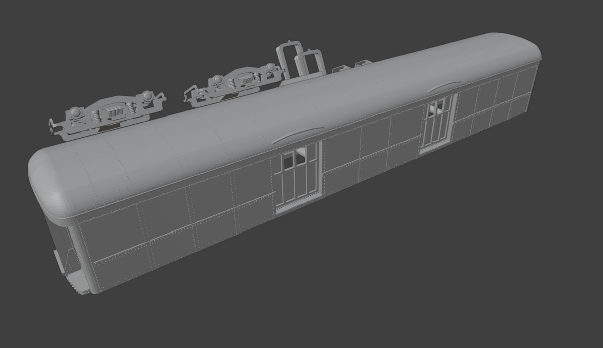 PRR b60b baggage car preorder in N scale