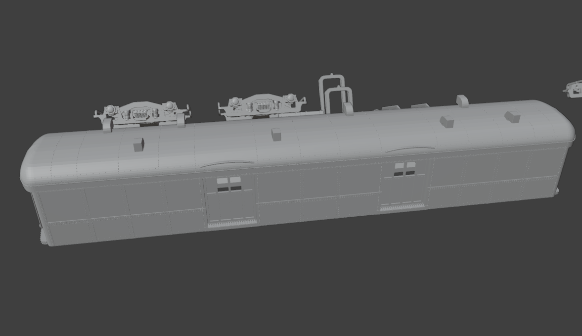 PRR b60b baggage car preorder in N scale