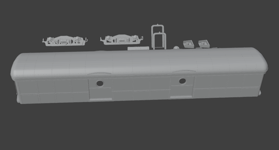 PRR b60b baggage car preorder in N scale