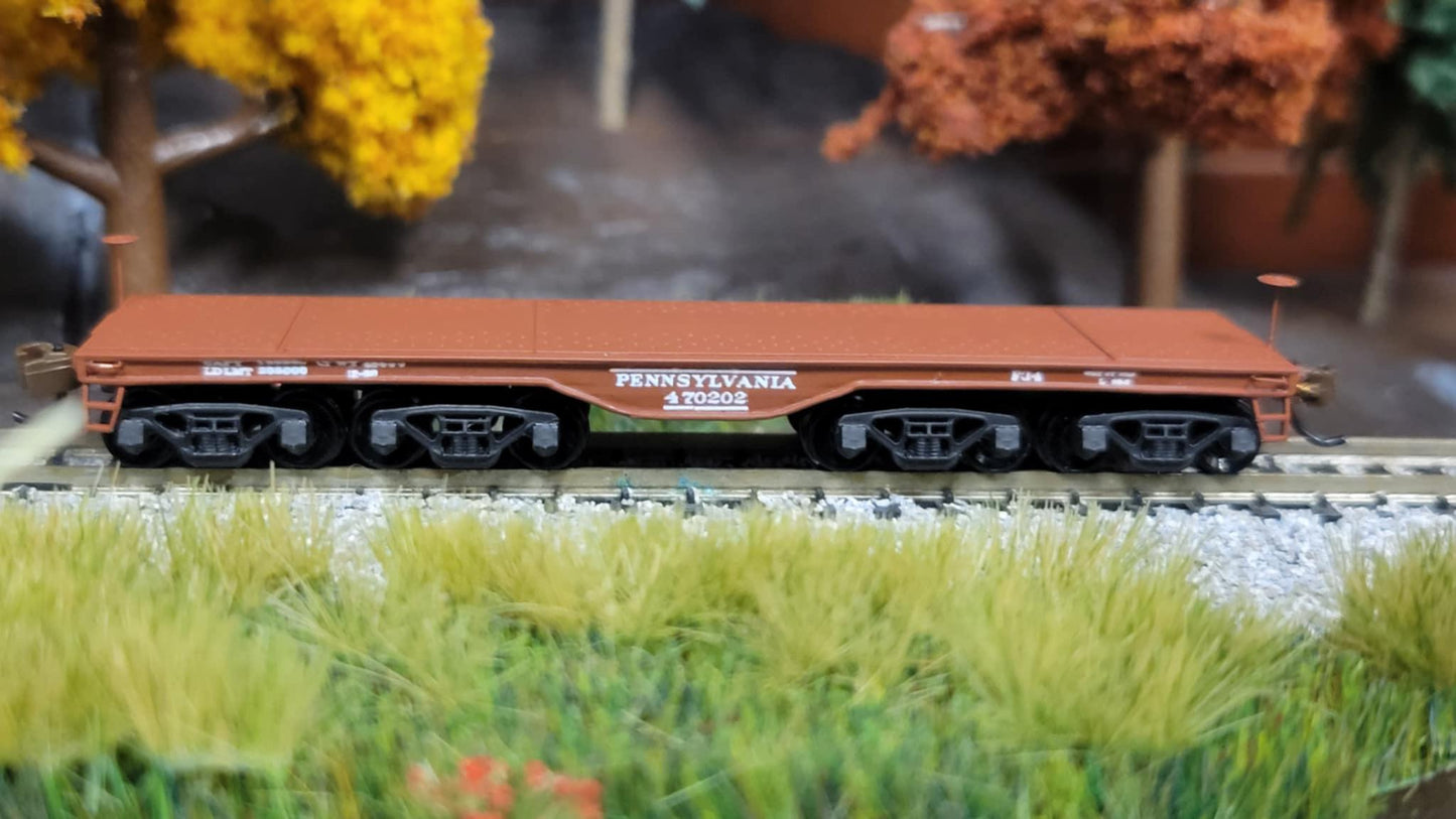 N scale Prr F34 Heavy Flat Car