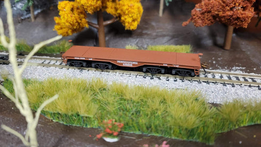 N scale Prr F34 Heavy Flat Car