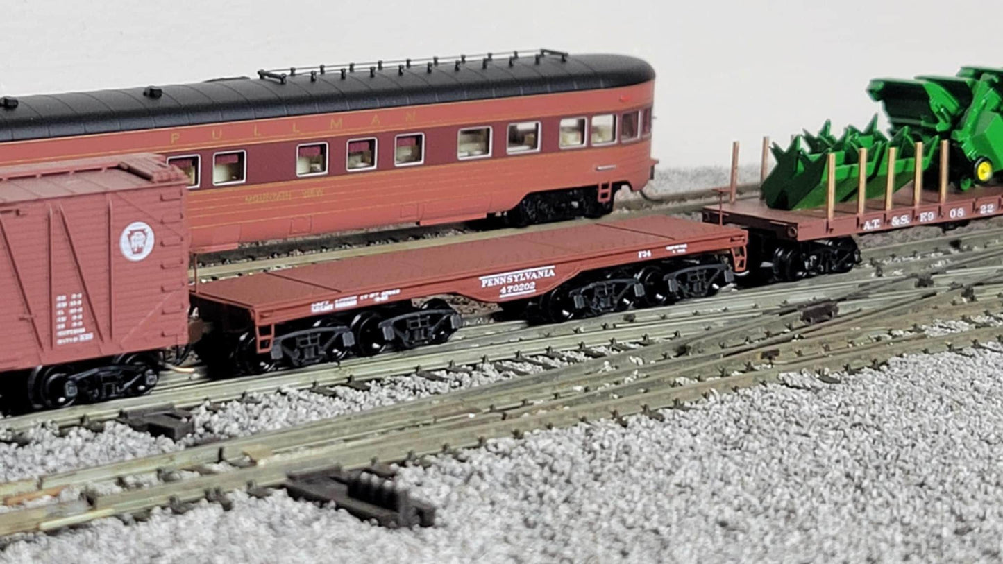 N scale Prr F34 Heavy Flat Car