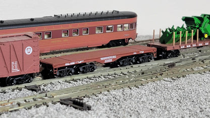 N scale Prr F34 Heavy Flat Car