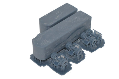 1940s-1970s N scale box trailers